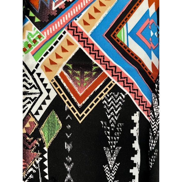 Flying Tomato Anthropologie Aztec Tunic Boho Hippie Size S - Picture 3 of 4